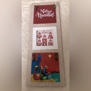 Christmas Wall Hanging New w/no tags